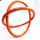 Redondo macio resistente ao calor dos anéis-O da borracha de silicone dado forma com cores diferentes