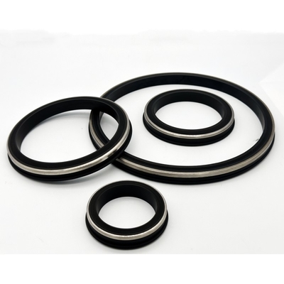 1' 1,5' 2' 3' 4' 5' NBR HNBR FKM PTFE Seals Ring Hammer Union Seal Com anel de apoio de latão ou aço inoxidável