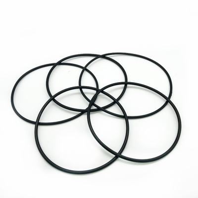 AS568 preto NBR FKM FPM EPDM Silicone Flat Rubber O-Ring Seal Personalizado Disponível