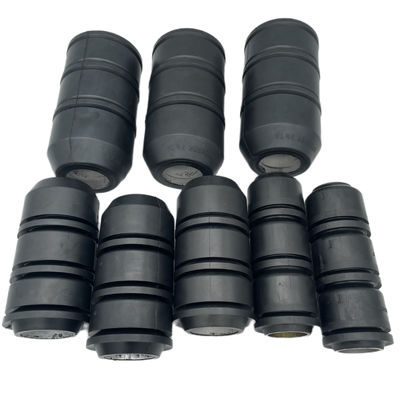 Copo de esfregaço multi-V de carga pesada com classificação de pressão de 10.000 psi, resistente à abrasão e à química para tamanhos personalizados em aplicações de campos petrolíferos