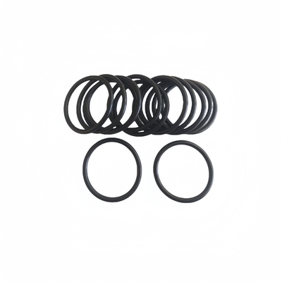 AS568 preto NBR FKM FPM EPDM Silicone Flat Rubber O-Ring Seal Personalizado Disponível