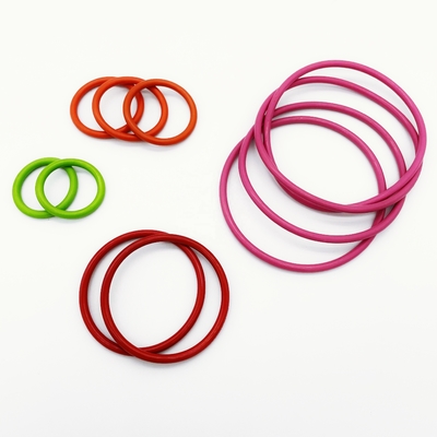 Anéis O de borracha NBR coloridos de 0,5 mm a 2000 mm Tamanho disponível Anel de vedação de borracha resistente à água