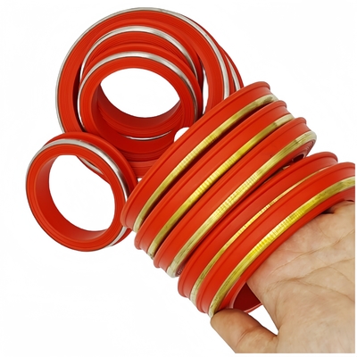 1' 2' 3' 4' Buna NBR HNBR FKM PTFE Weco com Brass e borracha inoxidável vermelha