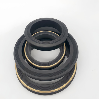 Fácil instalação 2' Buna Hammer Union Lip Seal Ring com latão