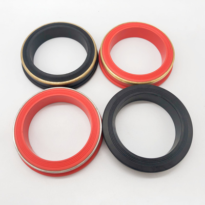 Fácil instalação 2' Buna Hammer Union Lip Seal Ring com latão