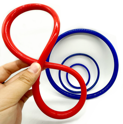 Fabricante Fornecer Selo de silicone Anel elástico de selos de silicone de qualidade alimentar de cor vermelha