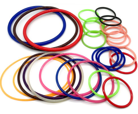 Profissional 40~60 Shore A Cor Silicone Borracha Suave Selo O Anel