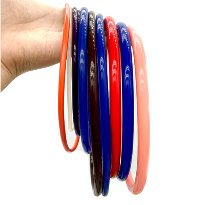 Venda de fábrica Custom colorido anelado Flat Quadrado Seção O Anel Selo de borracha