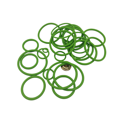 Anéis de borracha preto verde cinza MOQ 100 conjuntos Kit de correção de adaptador de fio