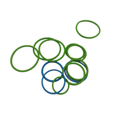 Juntas de vedação e anéis de borracha com dureza 40-90 Shore A em NBR, HNBR, EPDM e Silicone, com tamanhos padrão AS568 e métricos