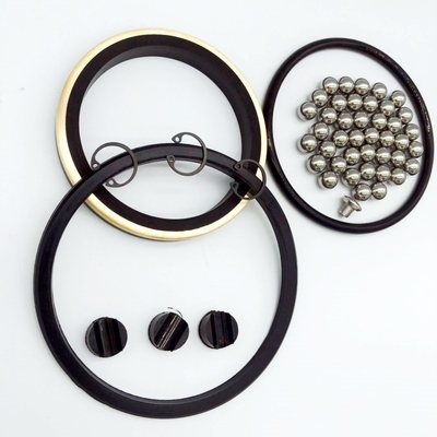 Resistente ao óleo 3 "Sólidos de borracha Kit de reparação de tubos giratórios largos para juntas giratórias de tubos de bobina