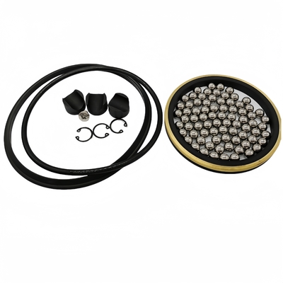 Fechamento de poeira Fechamento de bola de carga pesada 4 " 15k FlowValve anéis de borracha Kit de reparo de articulação giratória