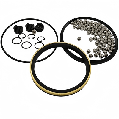105 bolinhas de aço durável de vedação de pó 4 " 15k Kemper conjuntos giratórios de reparação kits com Snap
