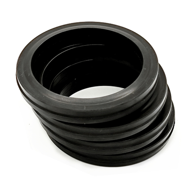 Guiberson Vee Lip Type Rings 607 Black Custom Union Seal Rings para aplicação em água