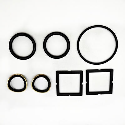 Serviço padrão MSI preto Buna HSN FKM Kit de vedação de válvula de enchufe com inserções de latão