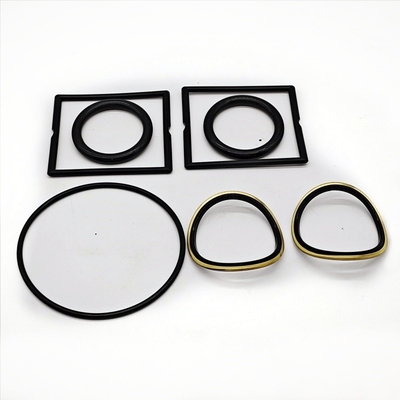 Serviço padrão MSI preto Buna HSN FKM Kit de vedação de válvula de enchufe com inserções de latão