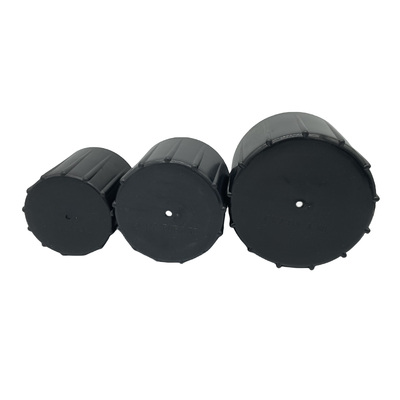2 3/8" 2 7/8" 3 1/2" EUE Tubos Protectores de fios de plástico Cor preta
