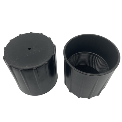 2 3/8" 2 7/8" 3 1/2" EUE Tubos Protectores de fios de plástico Cor preta