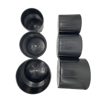 2 3/8" 2 7/8" 3 1/2" EUE Tubos Protectores de fios de plástico Cor preta