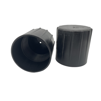 Protector de fios de plástico de alta durabilidade preto para tubos de óleo