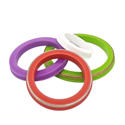 PTFE de cor branca, resistente a químicos