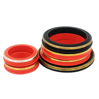 Sementes de borracha resistentes à pressão em NBR HNBR FKM PTFE 6000-15000 PSI