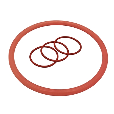 Serviço de processamento Anéis de borracha de silicone com logotipo personalizado para a indústria de saúde