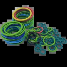 Resistência à tração 500 Psi Borracha Eco-Friendly O Anéis Suporte OEM ODM Serviço personalizado