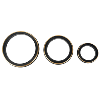 80 Shore A Brass Backup Buna Hammer Sello da União