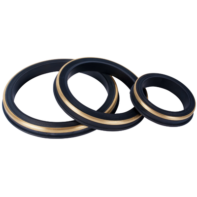80 Shore A Brass Backup Buna Hammer Sello da União