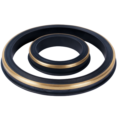 80 Shore A Brass Backup Buna Hammer Sello da União