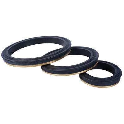 80 a 85 Shore A Brass Backup Buna Hammer Sello da União