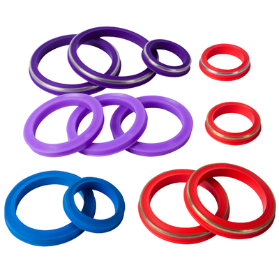 85 Shore A Nitrile NBR PTFE Rubber Hammer Union Seals para campo petrolífero