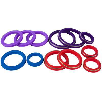 85 Shore A Nitrile NBR PTFE Rubber Hammer Union Seals para campo petrolífero