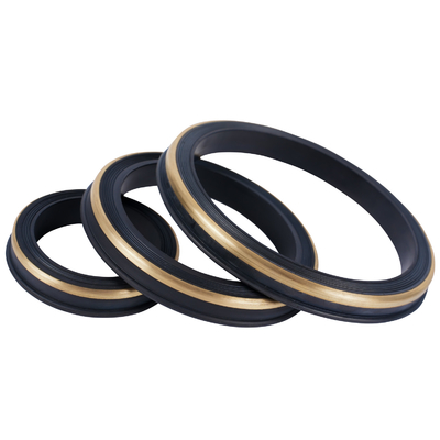 85 Shore A Nitrile NBR PTFE Rubber Hammer Union Seals para campo petrolífero