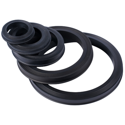 85 Shore A Nitrile NBR PTFE Rubber Hammer Union Seals para campo petrolífero