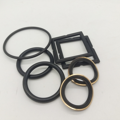 3" Válvula de plugue preto Elastomer Set Selo macio com latão