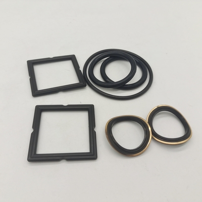 3" Válvula de plugue preto Elastomer Set Selo macio com latão
