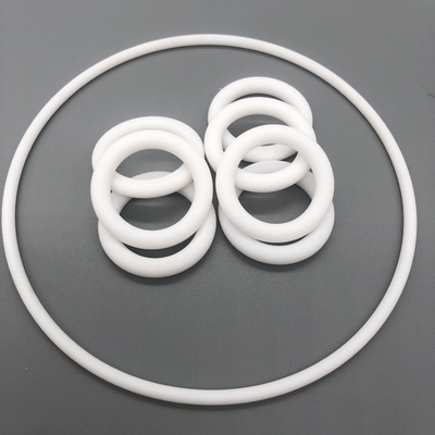 Anéis de borracha plana PTFE resistente a produtos químicos Dimensão / cor / dureza personalizados