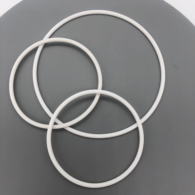 Anéis de borracha plana PTFE resistente a produtos químicos Dimensão / cor / dureza personalizados