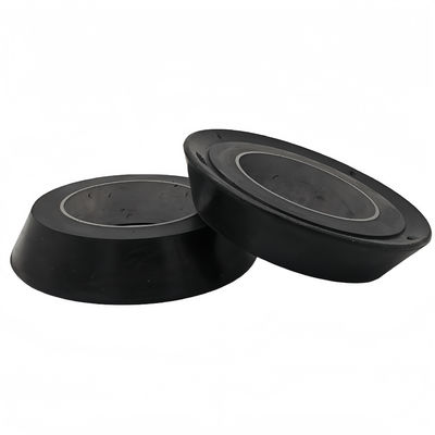 Copo de limpeza de borracha NBR FKM resistente a óleo com classificação de pressão de 10.000 psi e tamanhos personalizados para limpeza de poços de petróleo