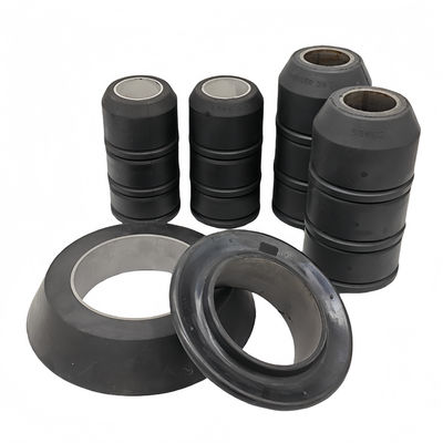 Copo Guiberson Swab de núcleo de alumínio com pressão nominal de 10.000 psi e resistência química à abrasão para operações de campos petrolíferos