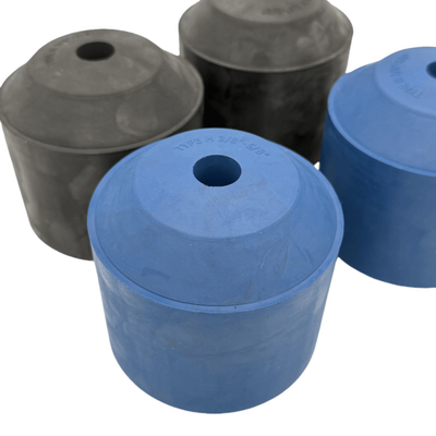 55 D Cor preta de borracha de conservação de óleo do tipo H, de 3/8" a 5/8" de comprimento, para campos petrolíferos