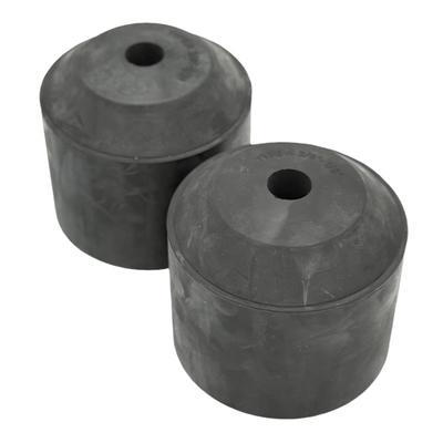 55 D Cor preta de borracha de conservação de óleo do tipo H, de 3/8" a 5/8" de comprimento, para campos petrolíferos
