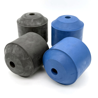 40 a 60 Borda A 3/8" a 5/8" H caucho para poupança de óleo cor preta e azul