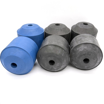 40 a 60 Borda A 3/8" a 5/8" H caucho para poupança de óleo cor preta e azul