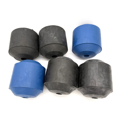 40 a 60 Borda A 3/8" a 5/8" H caucho para poupança de óleo cor preta e azul
