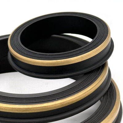 Sello de união de martelo de nitrilo (NBR) com anel de apoio de latão para aplicações de alta pressão de 10.000 PSI a 15.000 PSI