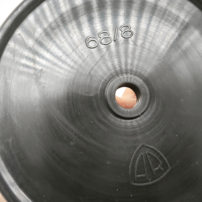 Membrana de borracha FKM ou modelo 68/8 de alta qualidade para máquina de bomba d'água