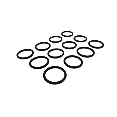 Selo de anel O de borracha preta com diferentes durezas e tamanhos para a indústria de petróleo e gás